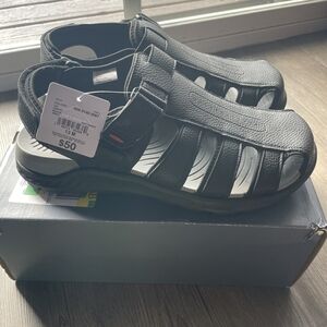 Saint John's Bay Active Men's Black Sport Sandals